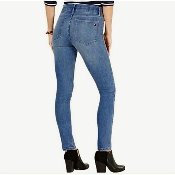 Tommy Hilfiger Jeans Womens Size 12 Tummy Control Panel Bedford Skinny Stretch - Picture 1 of 13